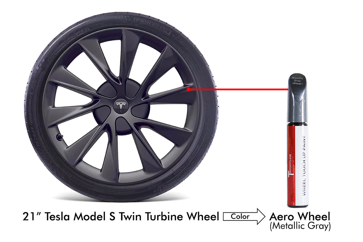 T Sportline Tesla Wheel Touch Up Paint
