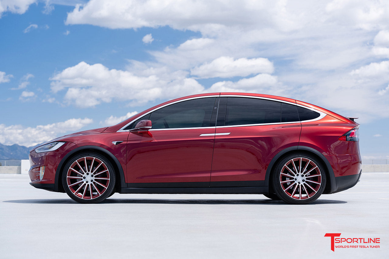 MX114 22" Tesla Model X Long Range & Plaid Wheel (Set of 4)