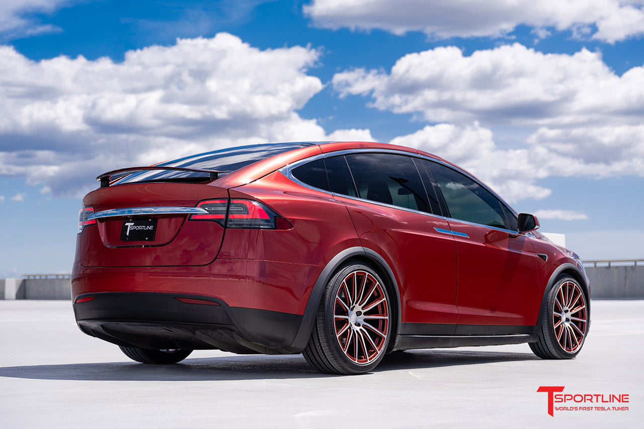 MX114 22" Tesla Model X Long Range & Plaid Wheel (Set of 4)