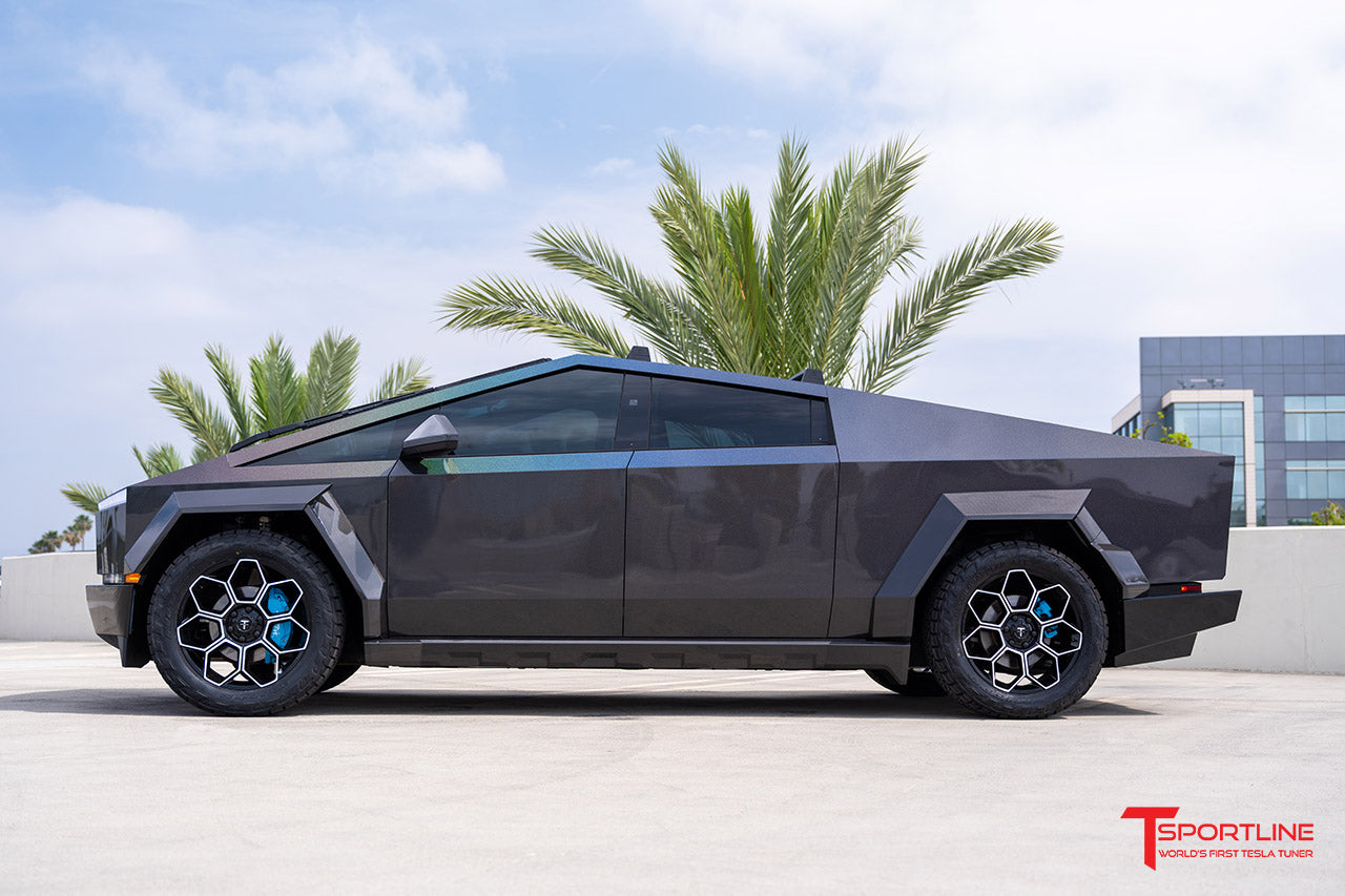 CT7 22" Tesla Cybertruck Fully Forged Lightweight Tesla Wheel (Set of 4)