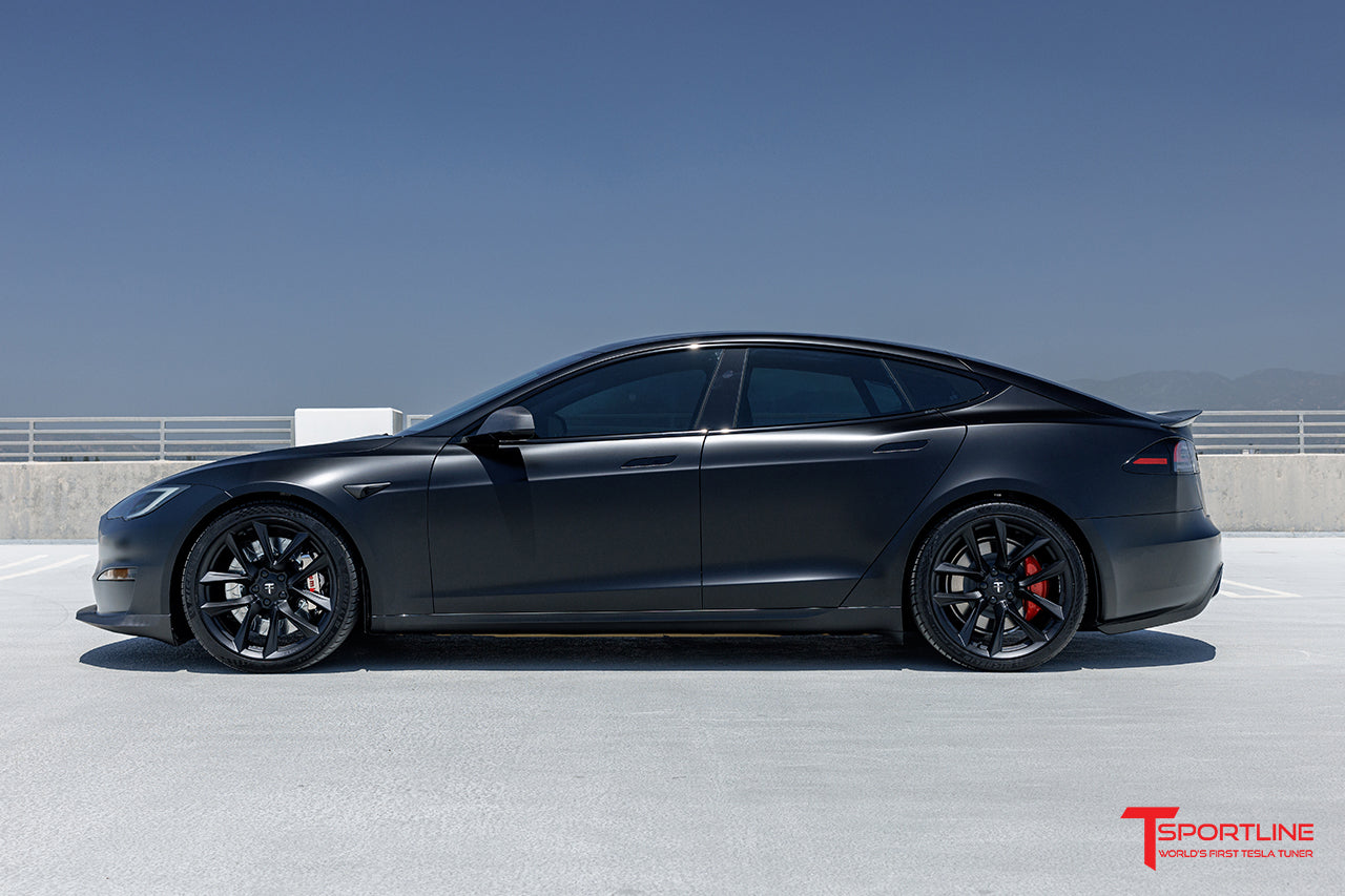 TSSF 21" Tesla Model S Long Range & Plaid Wheel and Tire Package (Set of 4)