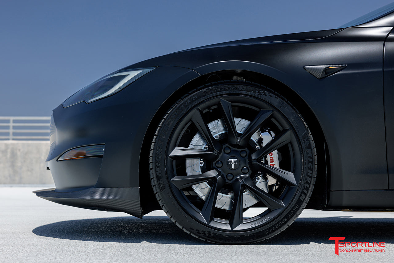 TSSF 21" Tesla Model S Long Range & Plaid Wheel and Tire Package (Set of 4)