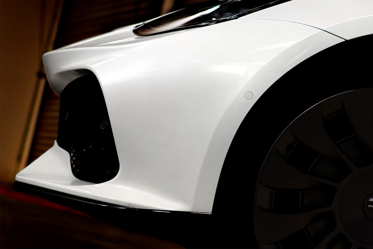 Tesla Model 3 Aero Sport Body Kit with Front and Rear Bumper Fascias & Wing Spoiler