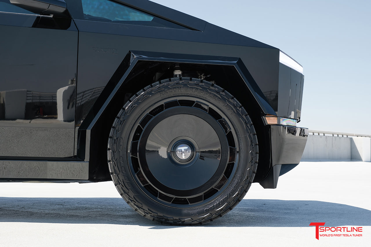 CTM 24" Tesla Cybertruck Fully Forged Monoblock Tesla Wheel (Set of 4)