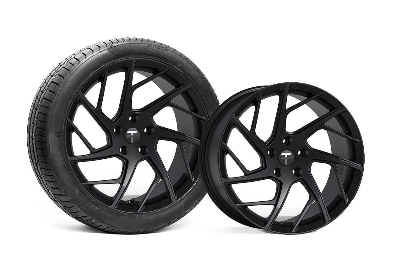 MASTER TEMPLATE - 20" Superwide Tesla Model S Plaid & Long Range Fully Forged Lightweight Tesla Wheels and Tire Packages