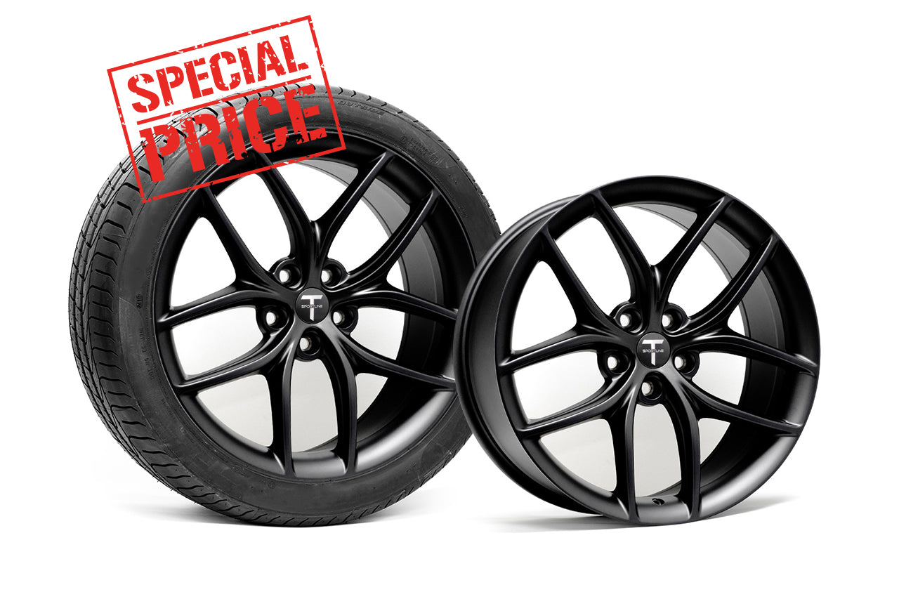 Tesla Model Y TS5 20" Wheel and Tire Package (Set of 4) Overstock Blowout Special!