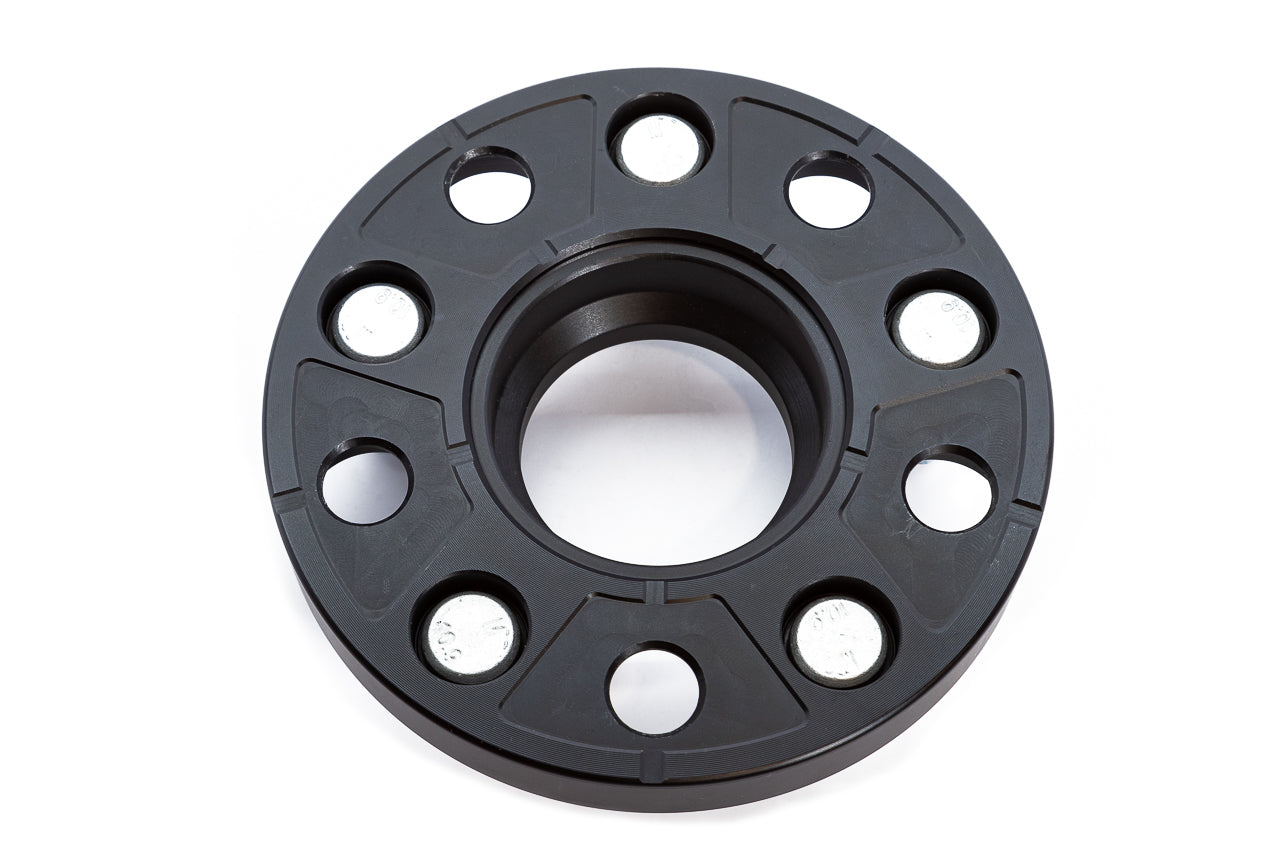 Tesla Model 3 / Y Wide Stance Black Anodized Billet Aluminum Spacer Set (Set of 2)