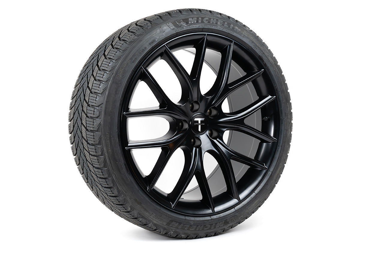 TSR 20" Tesla Model S Long Range & Plaid Wheel and Winter Tire Package (Set of 4)