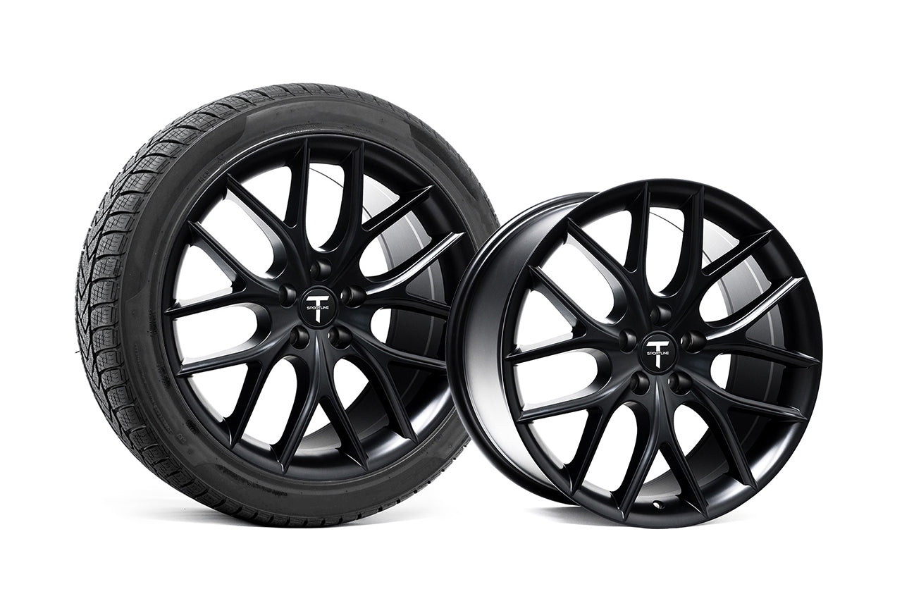 TSR 19" Tesla Model S Long Range & Plaid Wheel and Tire Package (Set of 4)