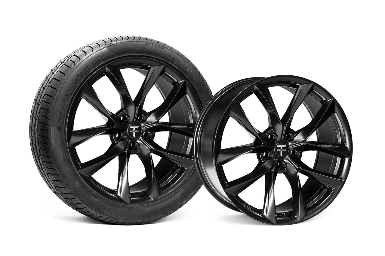 TSS 20" Tesla Model S Long Range & Plaid Wheel and Tire Package (Set of 4)