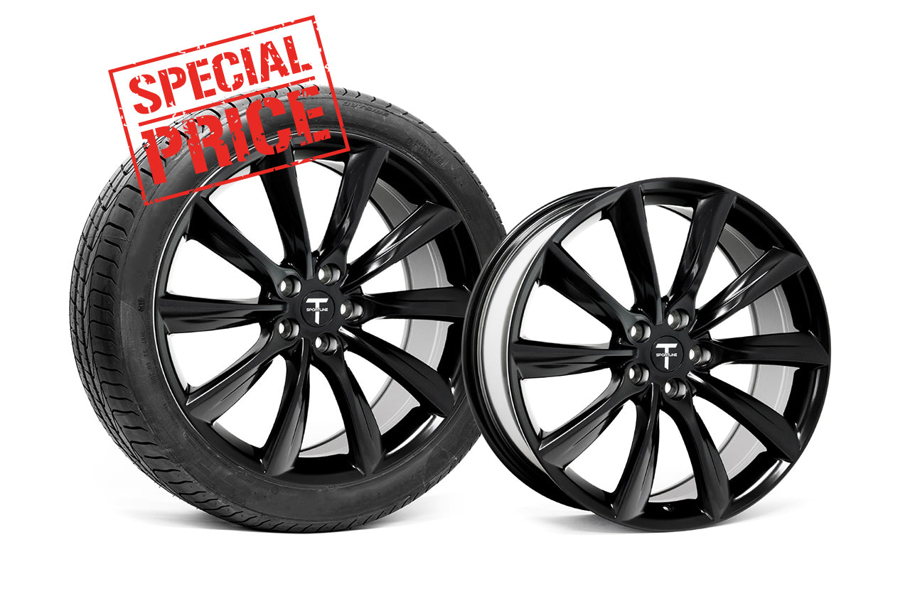 Tesla Model S TST 20" Wheel and Tire Package (Set of 4) Overstock Blowout Special!