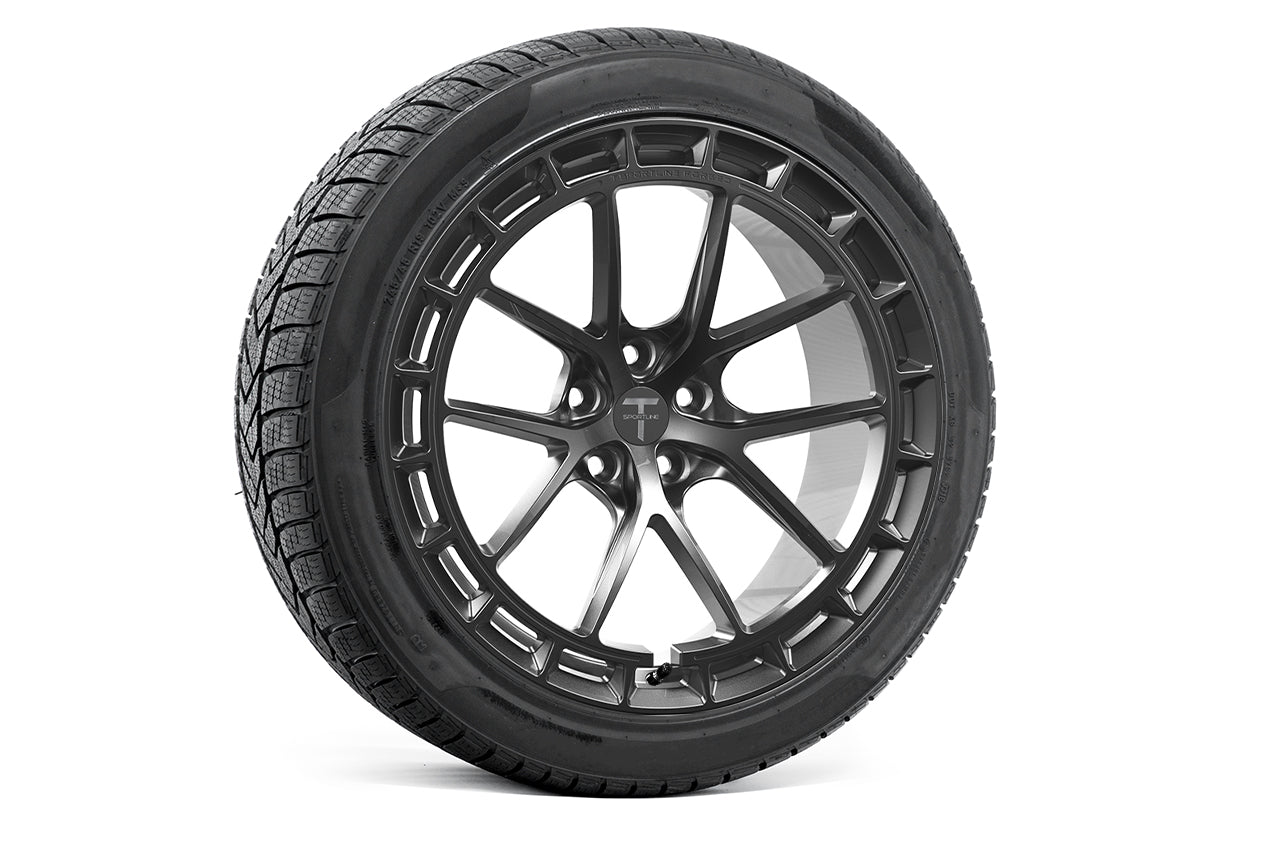 TSW115A 19" Tesla Model Y Fully Forged Lightweight Tesla Wheels and Tire Packages