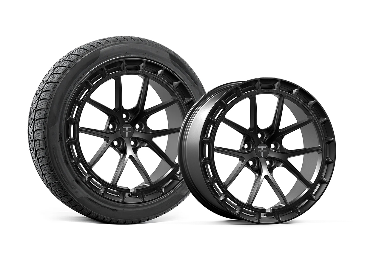 TSW115A 19" Tesla Model Y Fully Forged Lightweight Tesla Wheels and Tire Packages