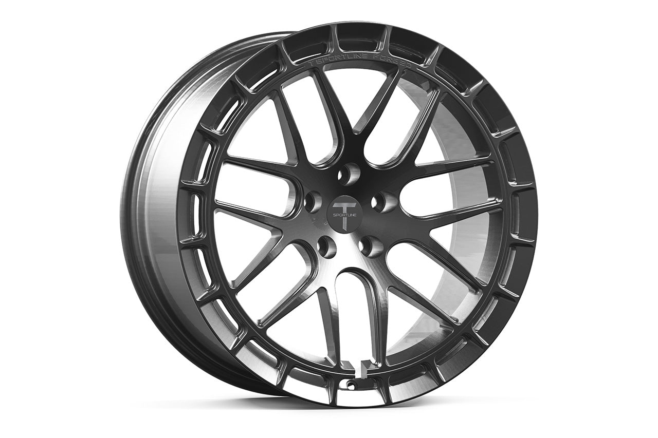 TSW117A 21" Tesla Model S Plaid & Long Range Fully Forged Lightweight Tesla Wheel (Set of 4)