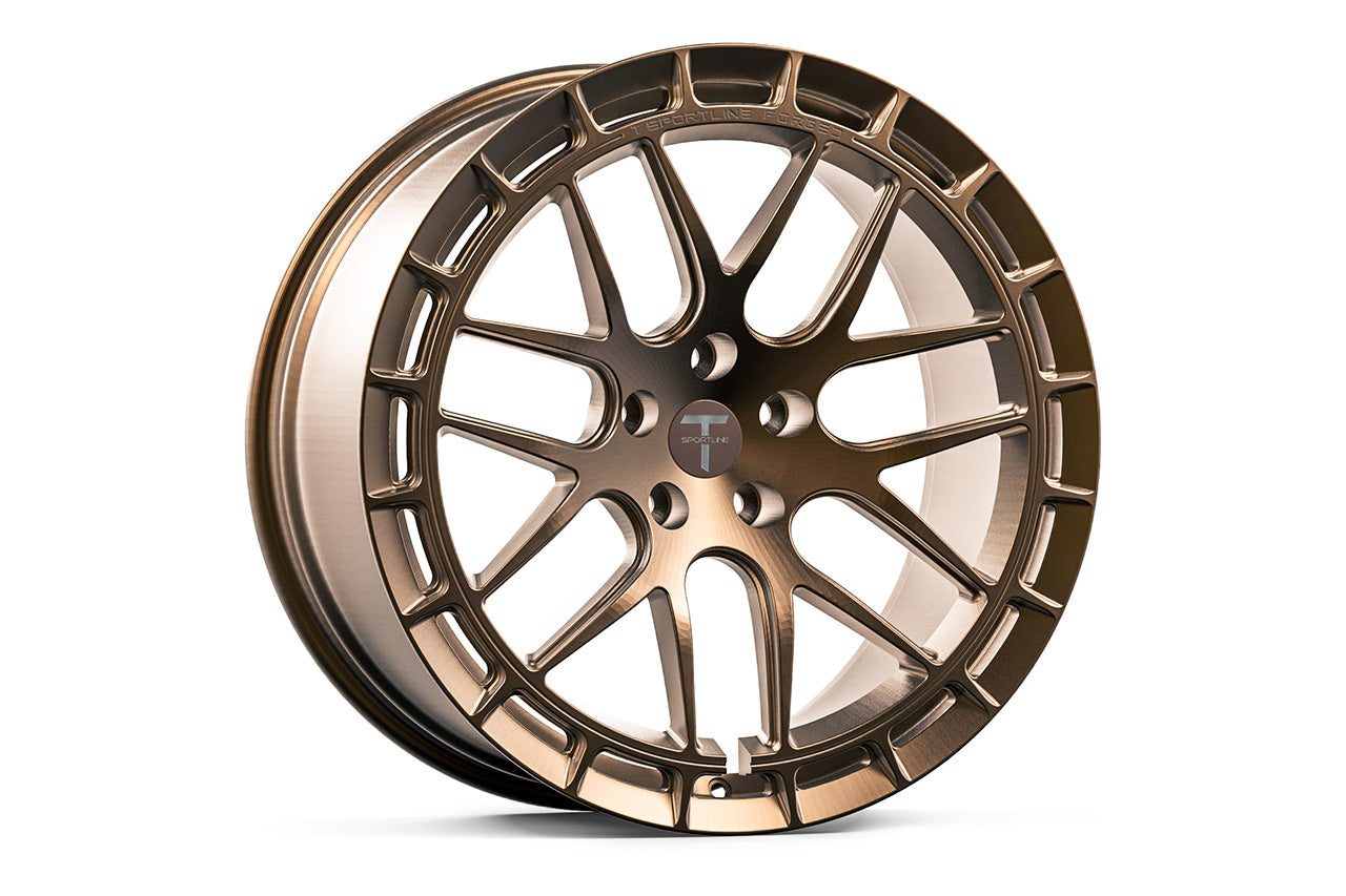 TSW117A 21" Tesla Model S Plaid & Long Range Fully Forged Lightweight Tesla Wheel (Set of 4)