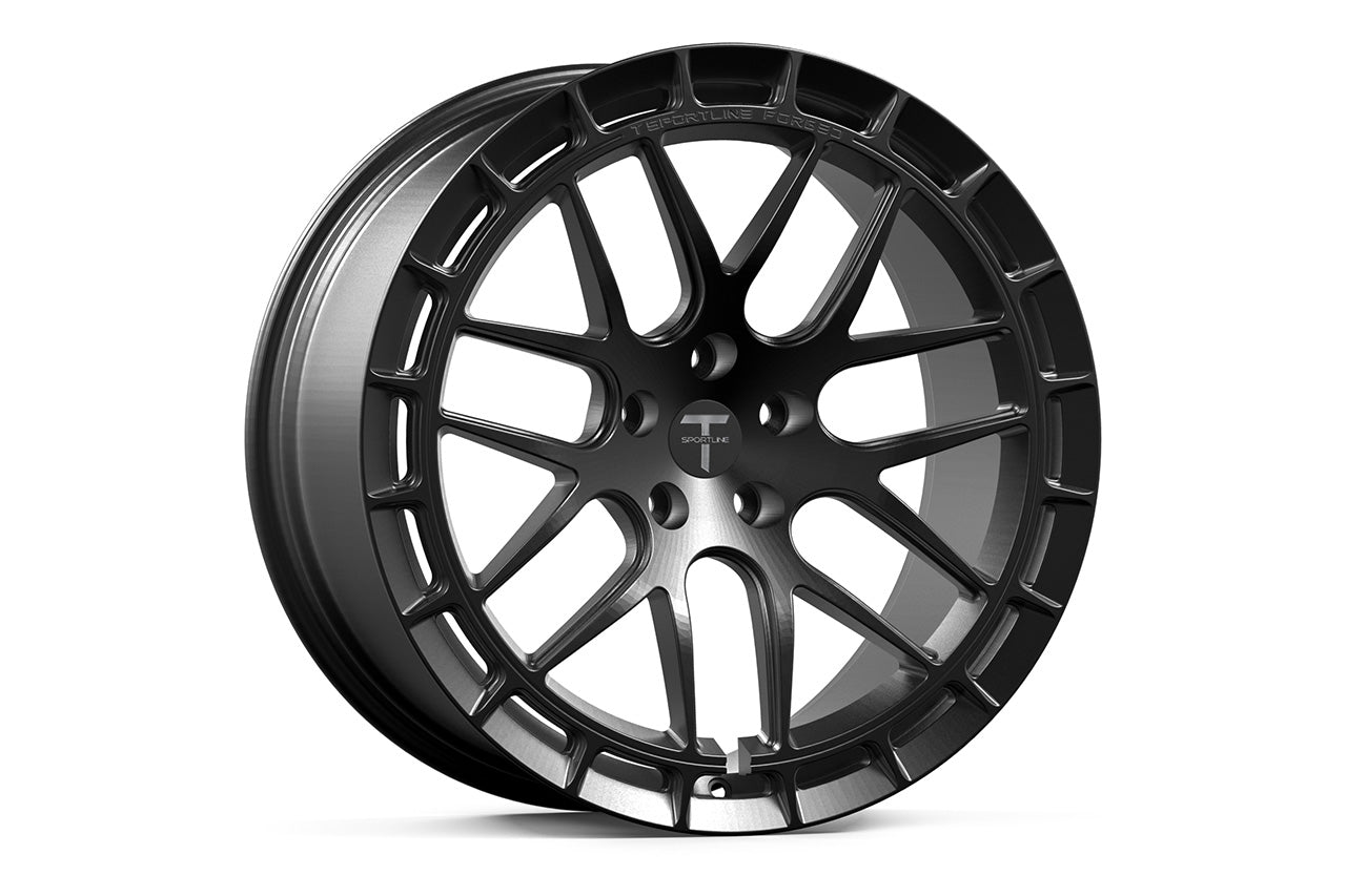 TSW117A 21" Tesla Model S Plaid & Long Range Fully Forged Lightweight Tesla Wheel (Set of 4)