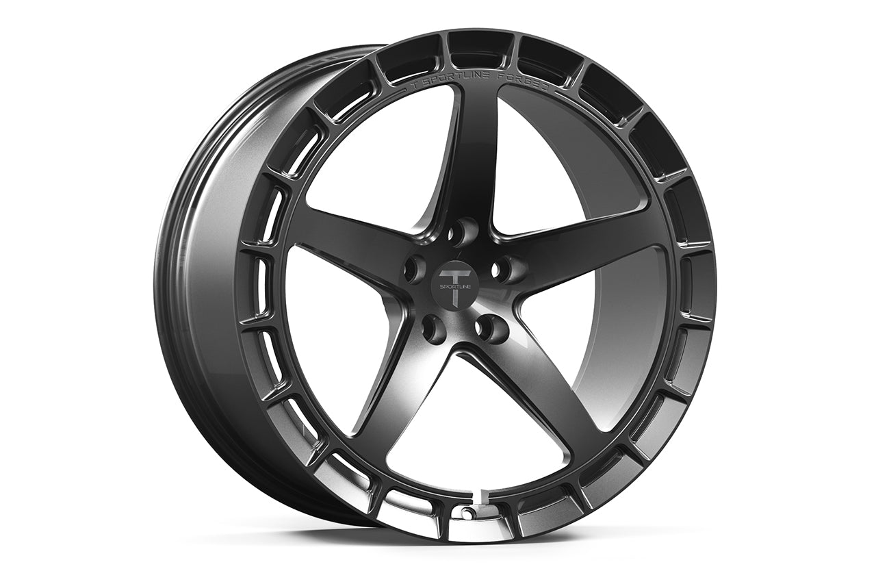 TSW150A 21" Tesla Model S Plaid & Long Range Fully Forged Lightweight Tesla Wheel (Set of 4)