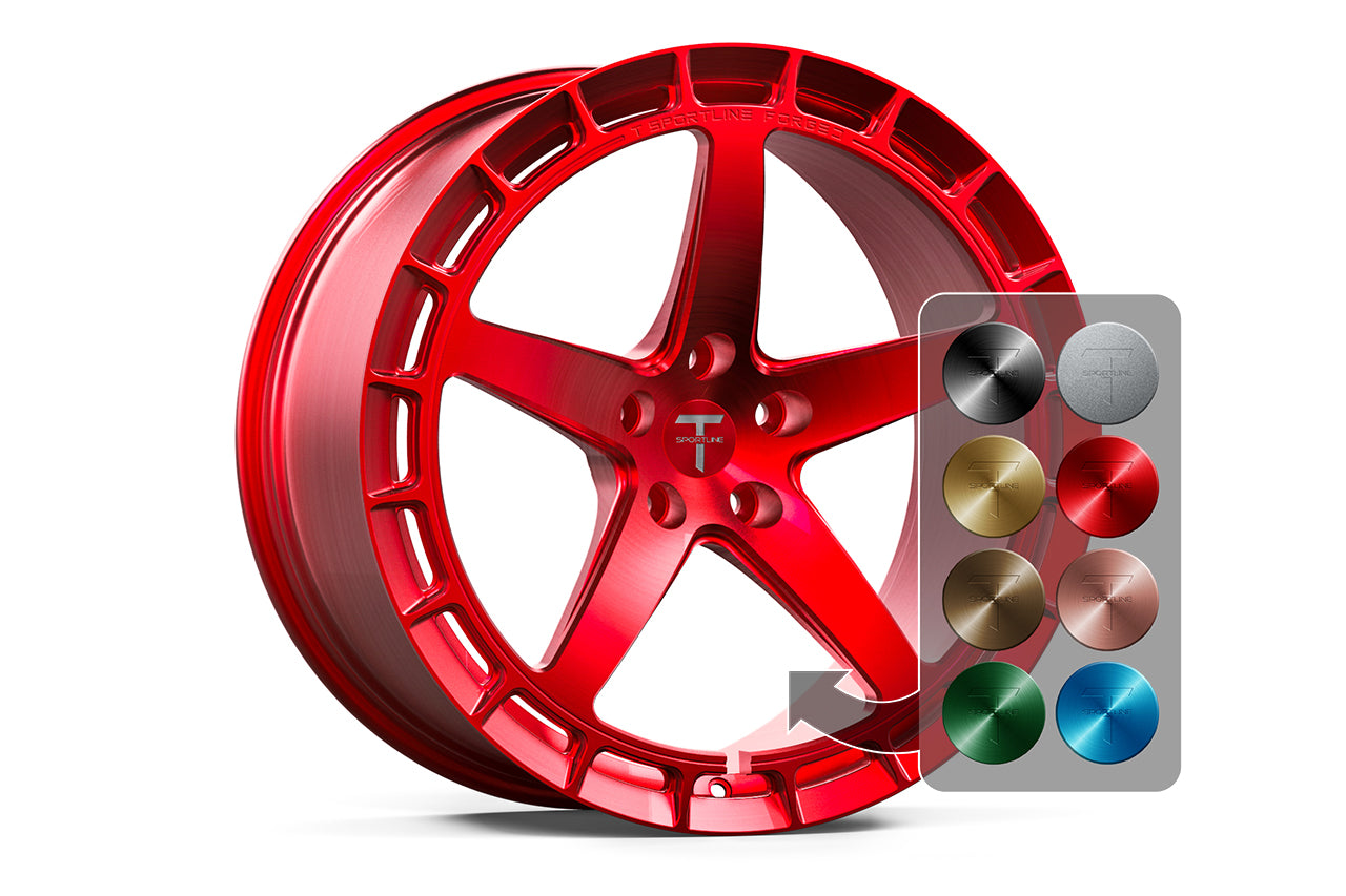 TSW150A 21" Tesla Model S Plaid & Long Range Fully Forged Lightweight Tesla Wheel (Set of 4)