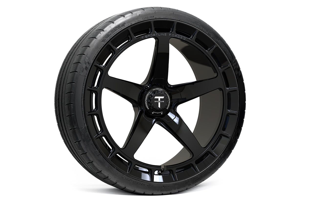 MASTER TEMPLATE - 21" Superwide Tesla Model S Plaid & Long Range Fully Forged Lightweight Tesla Wheels and Tire Packages