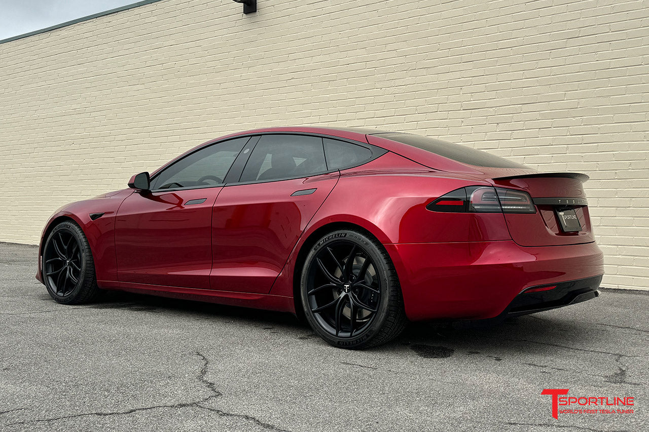TS5 20" Tesla Model S Long Range & Plaid Wheel and Tire Package (Set of 4)