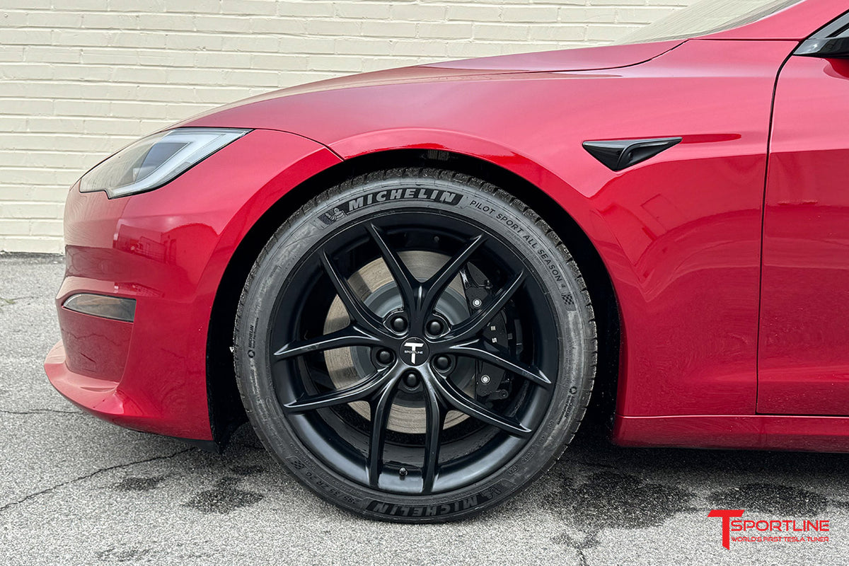 TS5 20&quot; Tesla Model S Long Range &amp; Plaid Wheel and Tire Package (Set of 4)