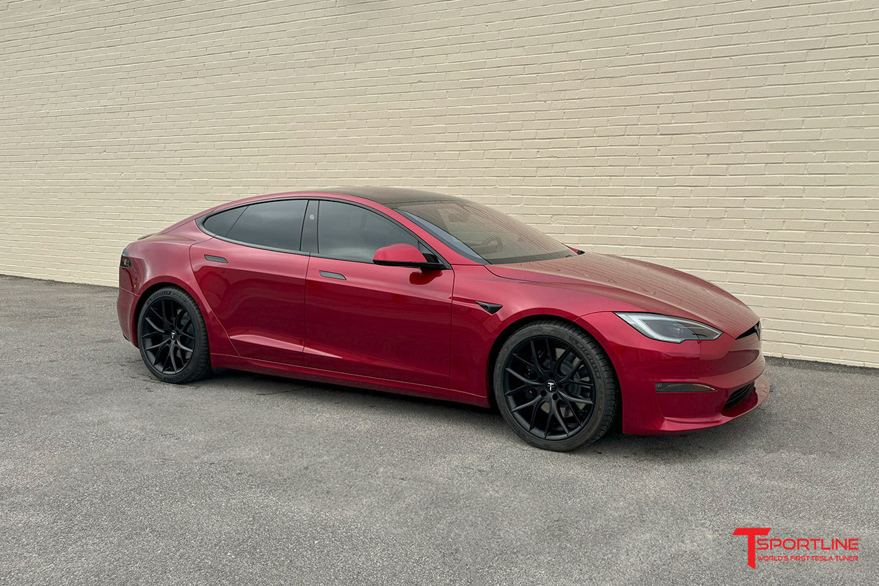 TSR 20" Tesla Model S Long Range & Plaid Wheel and Tire Package (Set of 4)