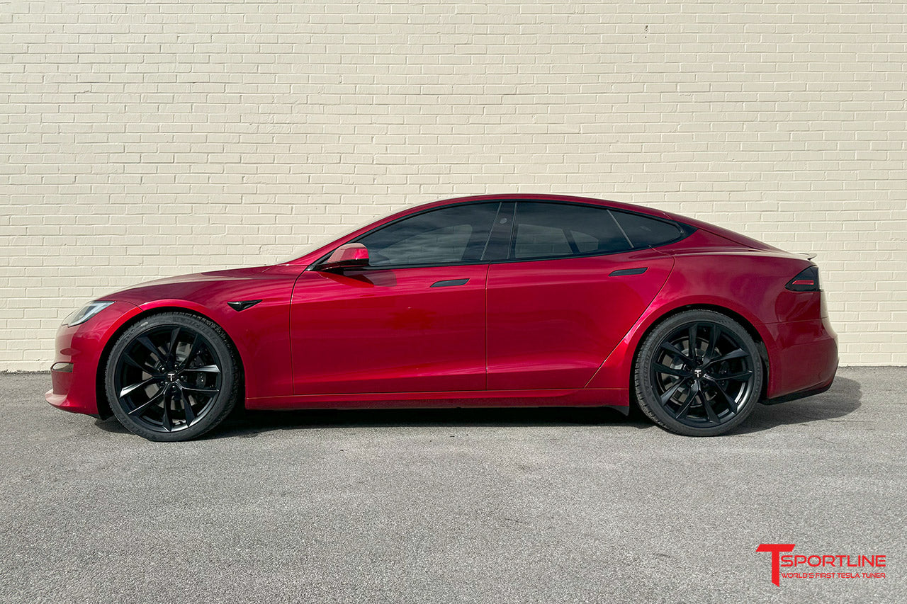 TSS 21" Tesla Model S Long Range & Plaid Wheel and Tire Package (Set of 4)
