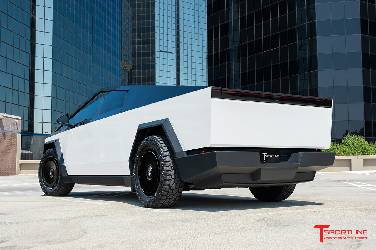 Pro Install Tesla Cybertruck Two-Tone Upper Blackout PPF Wrap Kit