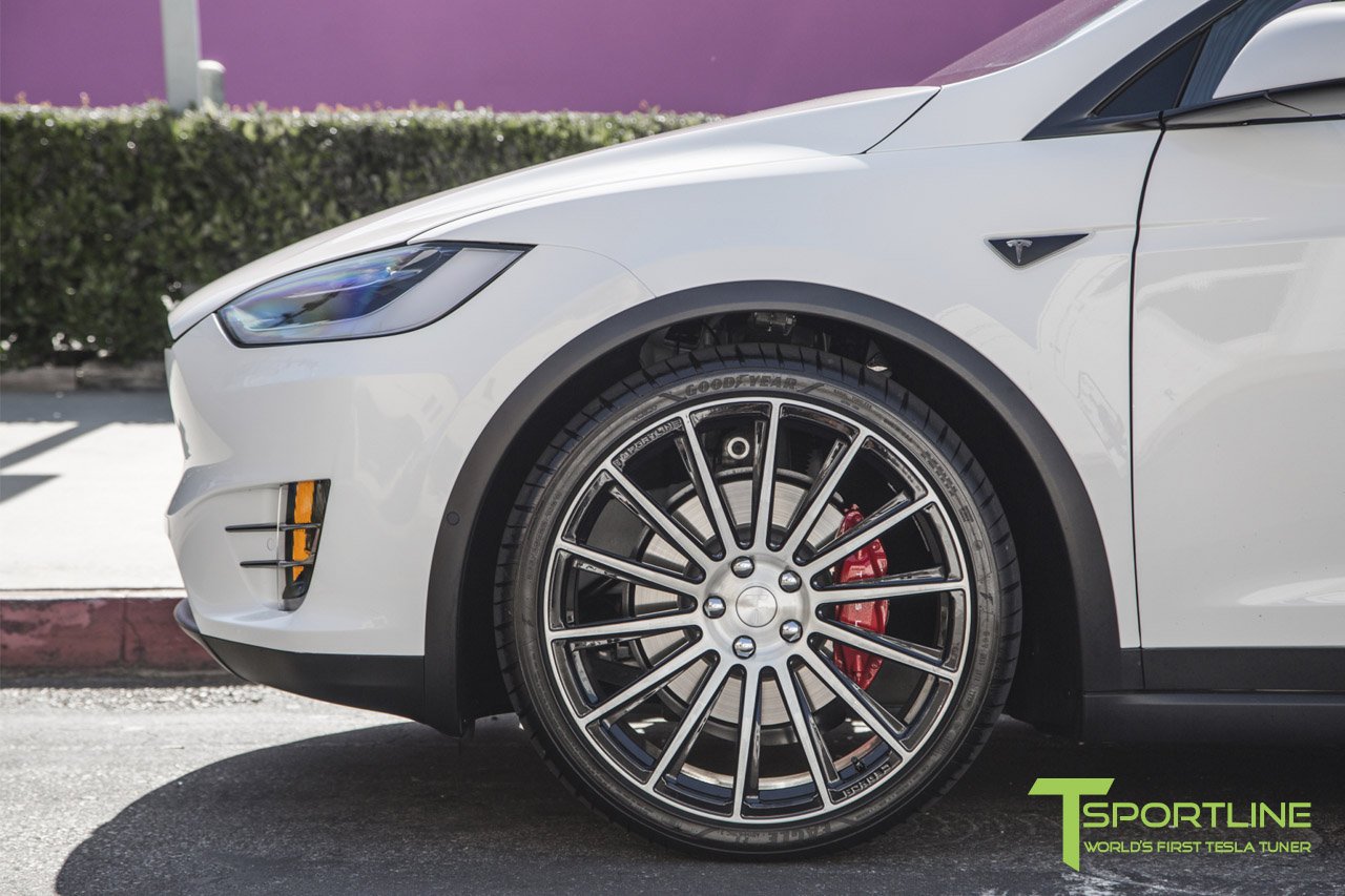 MX114 21" Tesla Model X Long Range & Plaid Wheel (Set of 4)