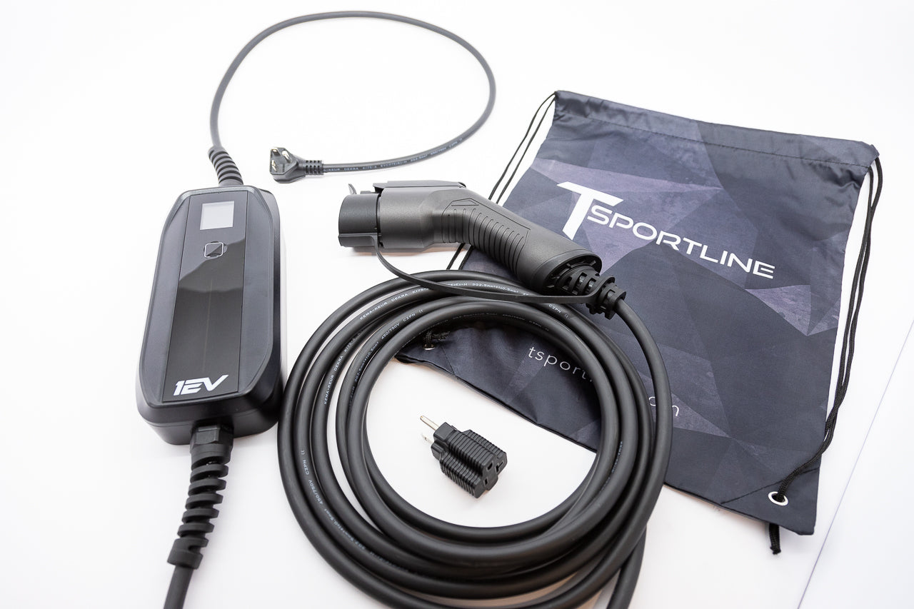 Team 1EV Level 1 / 2 Smart Electric Vehicle Portable Chargers - Up to 40 Amp