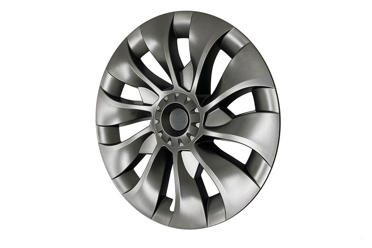 T310d Tesla Model 3 RangeMaxx Directional Uberturbine Styled Aero Wheel Cover Set for 18" Factory Tesla Wheel
