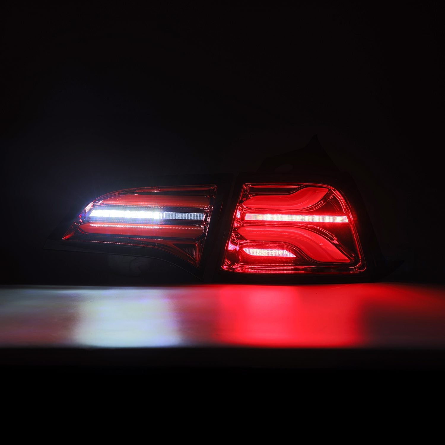 Alpharex PRO-Series LED Tesla Tail Lights for 2017-2023 Model 3 / 2020-2024 Model Y
