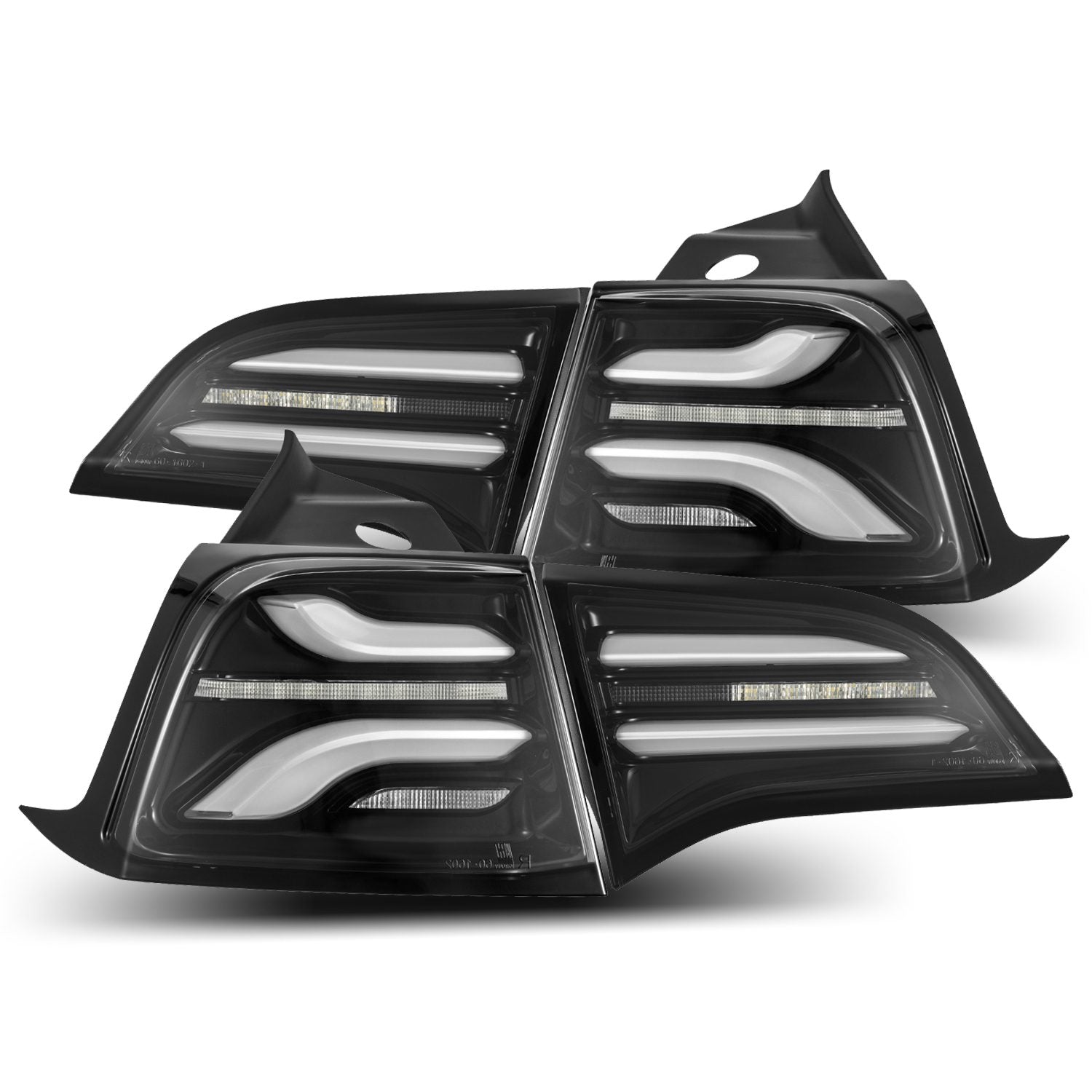Alpharex PRO-Series LED Tesla Tail Lights for 2017-2023 Model 3 / 2020-2024 Model Y