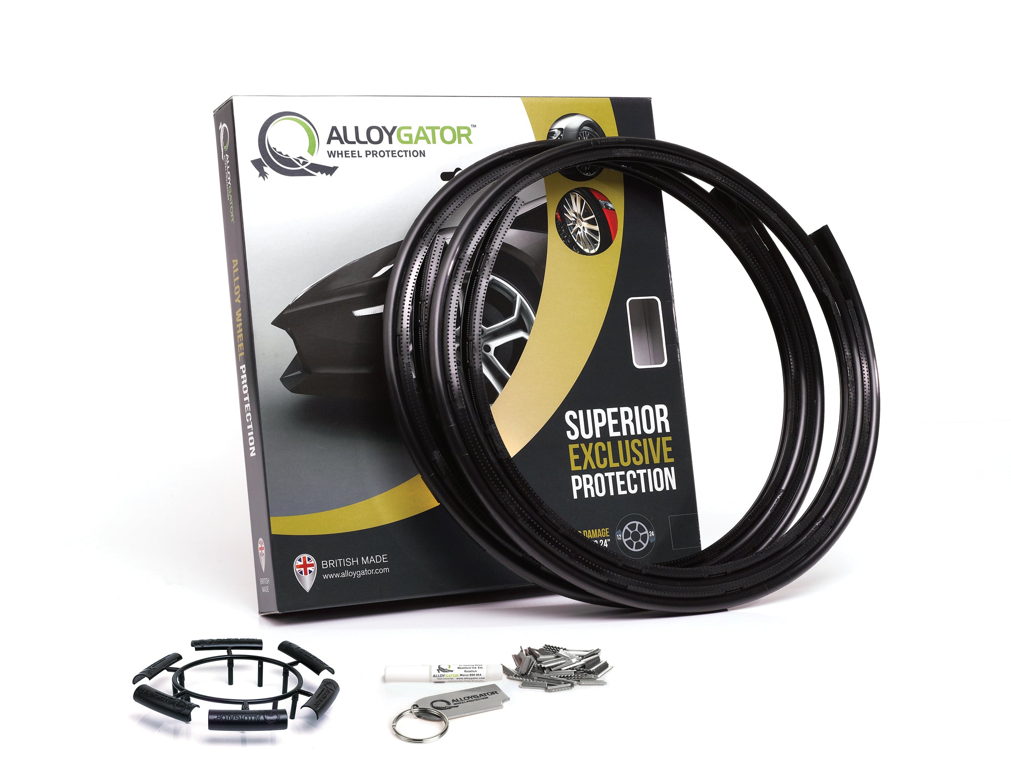 Tesla Wheel Rim Protection System - AlloyGator Curb Rash Guards (Set of 4)