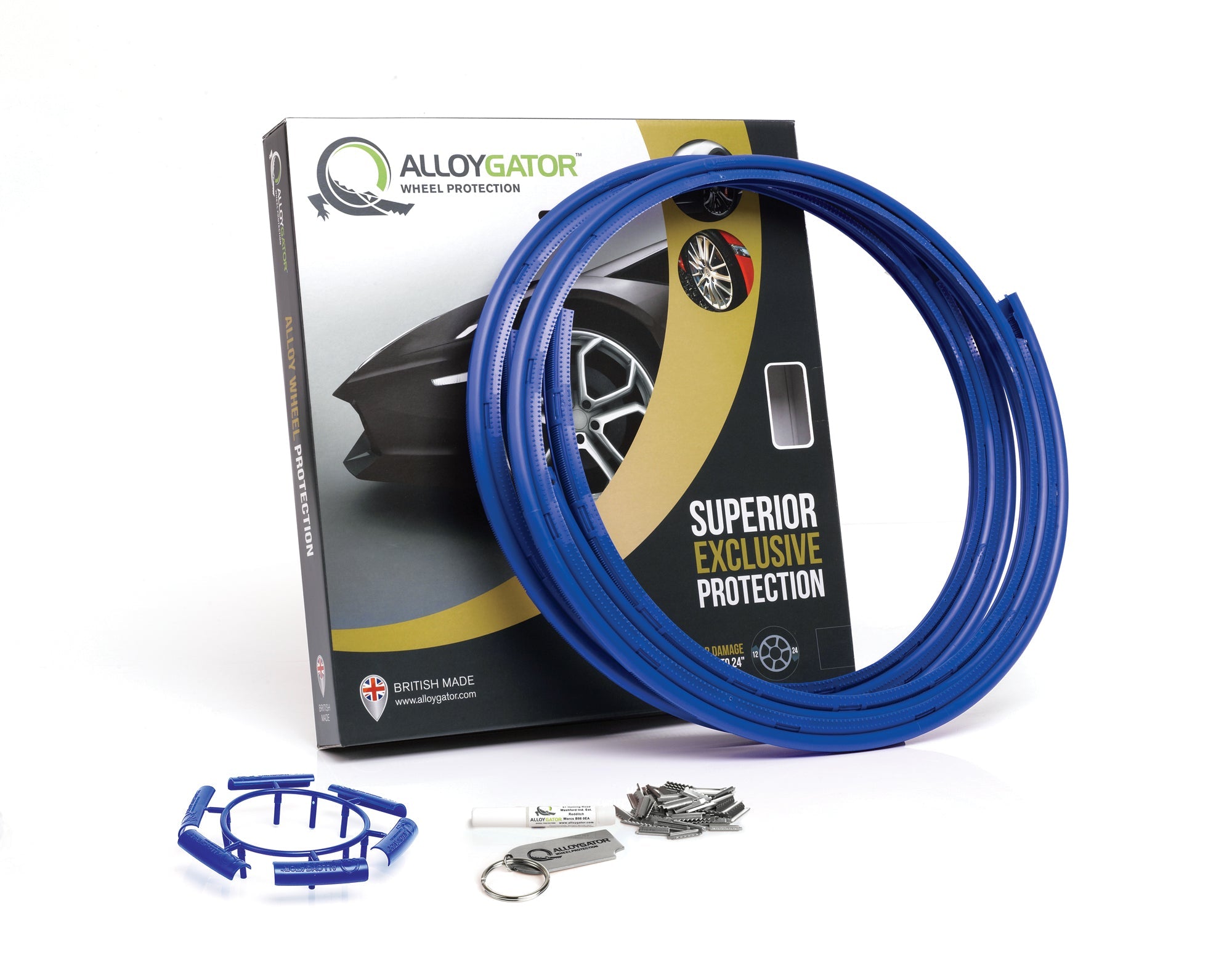 Tesla Wheel Rim Protection System - AlloyGator Curb Rash Guards (Set of 4)