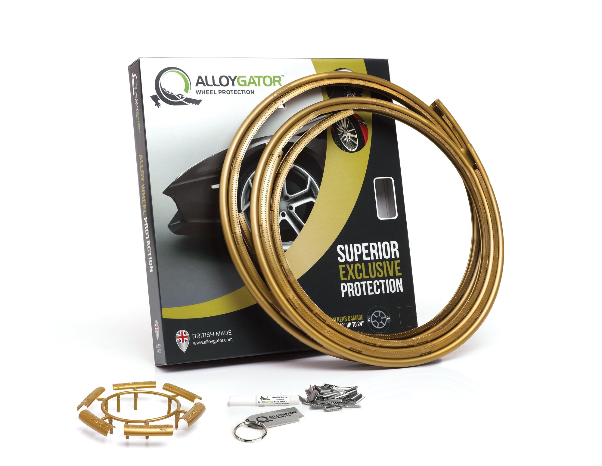 Tesla Wheel Rim Protection System - AlloyGator Curb Rash Guards (Set of 4)