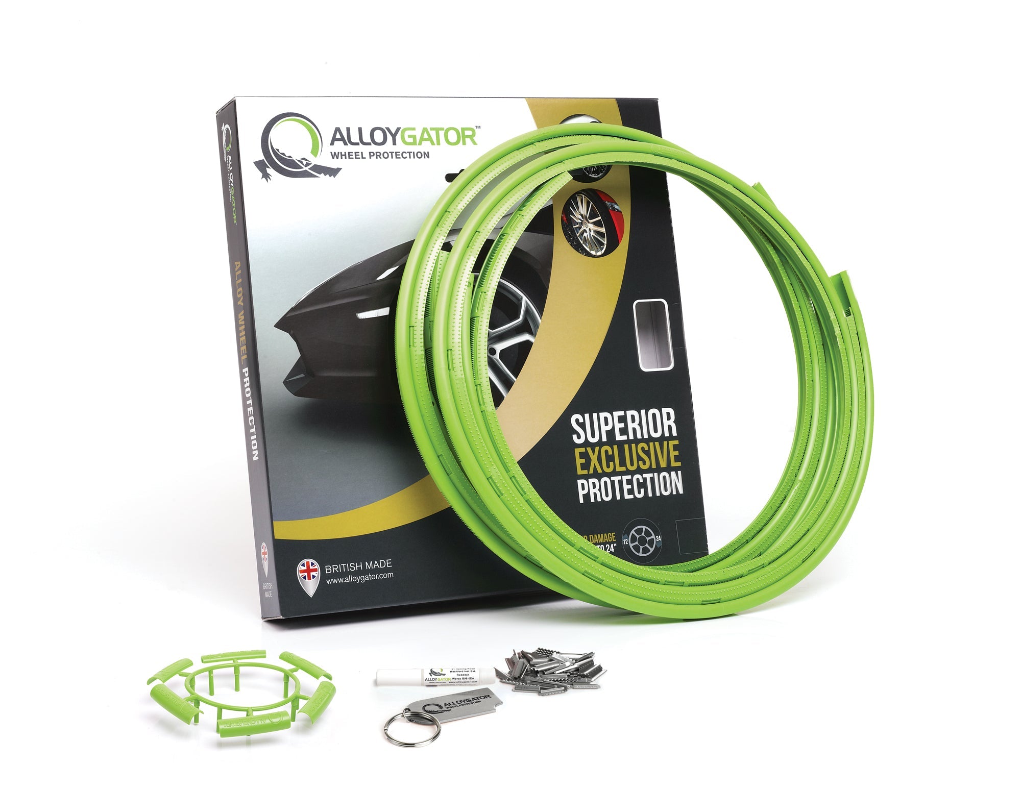 Tesla Wheel Rim Protection System - AlloyGator Curb Rash Guards (Set of 4)