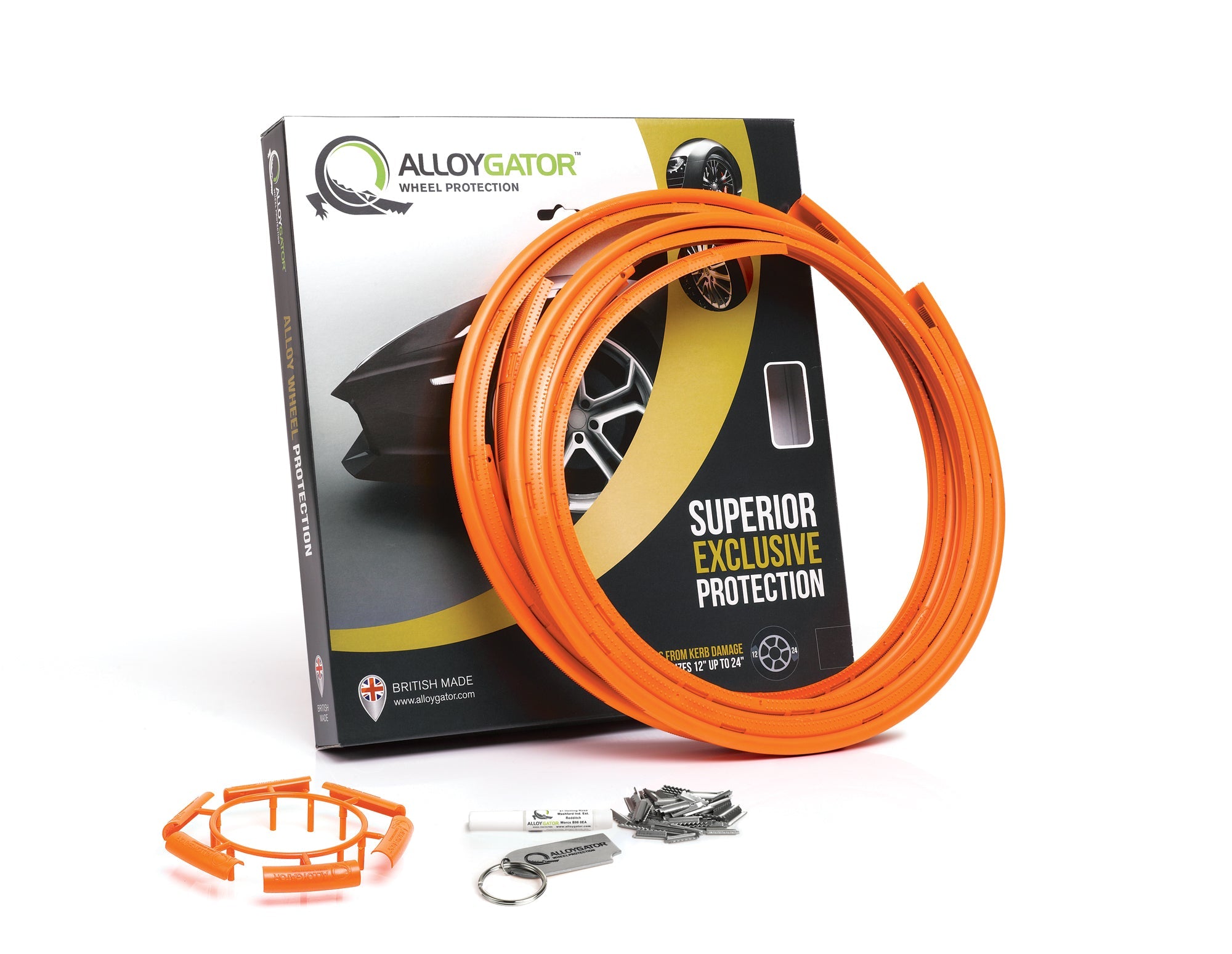 Tesla Wheel Rim Protection System - AlloyGator Curb Rash Guards (Set of 4)