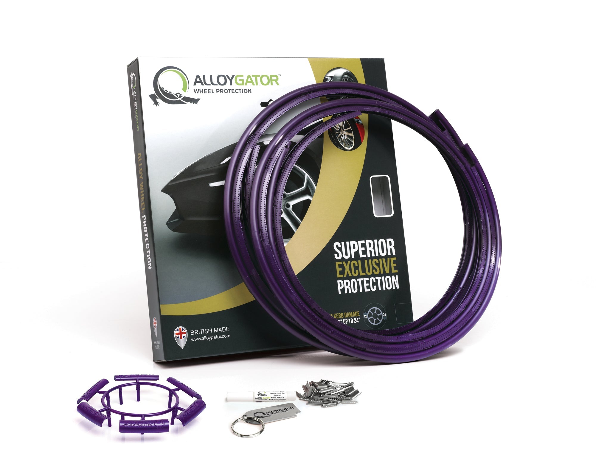 Tesla Wheel Rim Protection System - AlloyGator Curb Rash Guards (Set of 4)