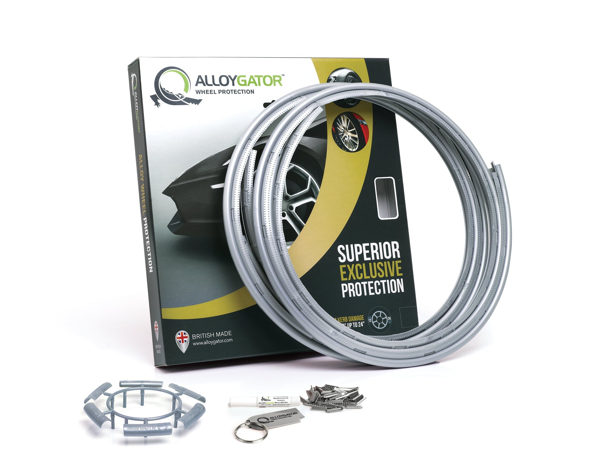 Tesla Wheel Rim Protection System - AlloyGator Curb Rash Guards (Set of 4)