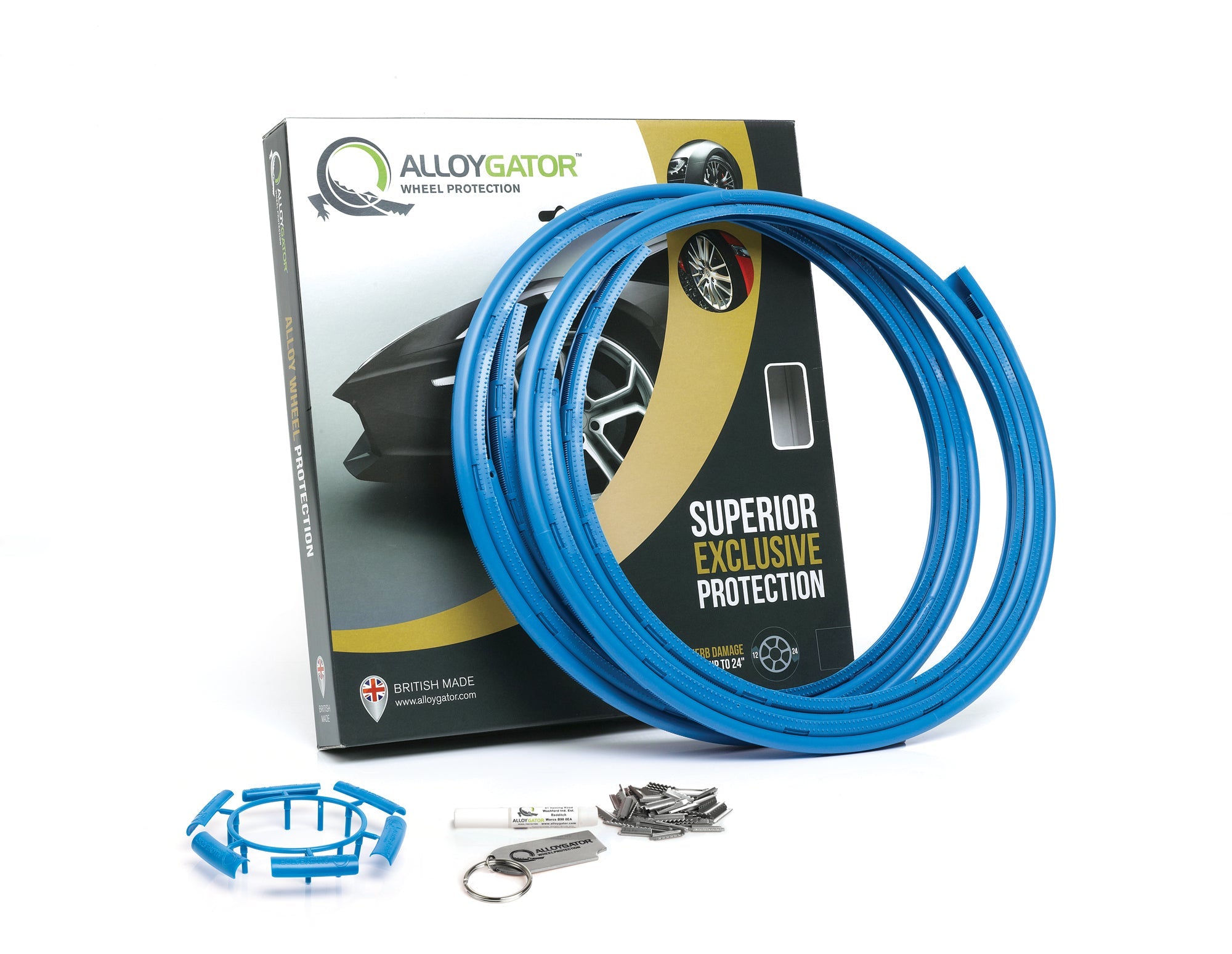 Tesla Wheel Rim Protection System - AlloyGator Curb Rash Guards (Set of 4)