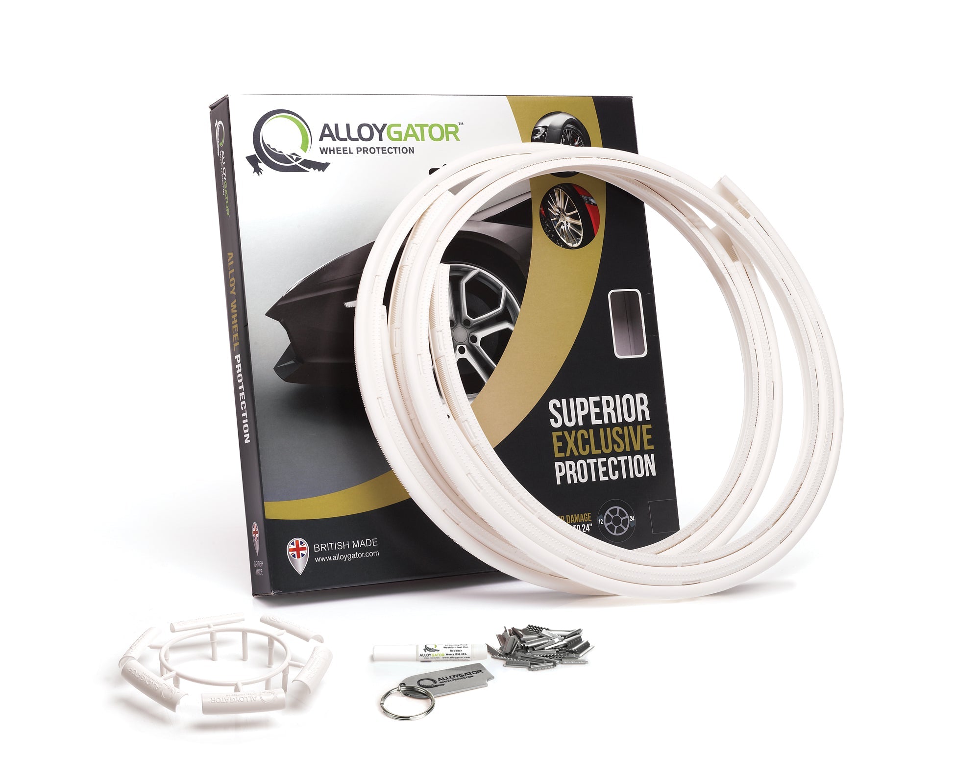 Tesla Wheel Rim Protection System - AlloyGator Curb Rash Guards (Set of 4)