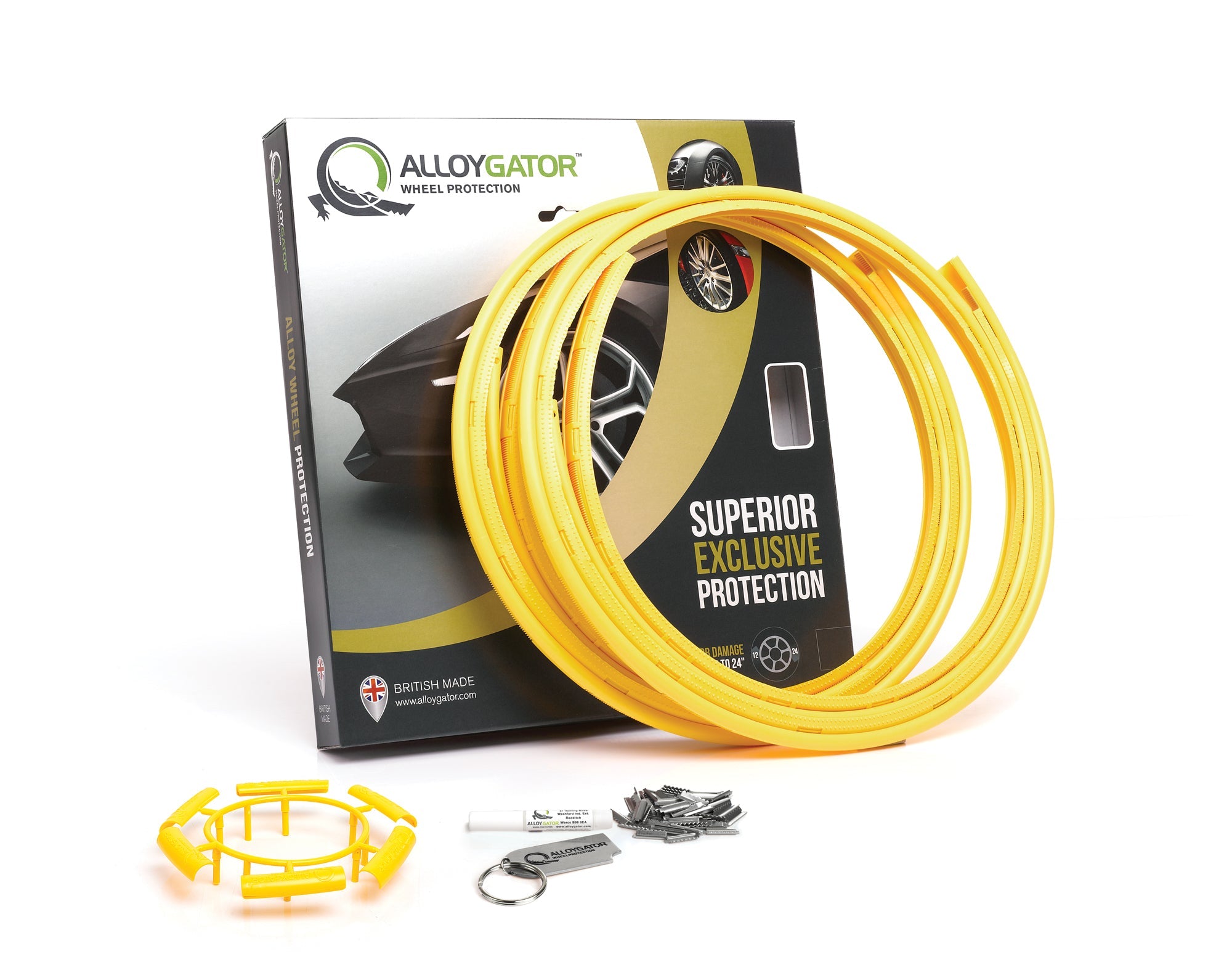 Tesla Wheel Rim Protection System - AlloyGator Curb Rash Guards (Set of 4)