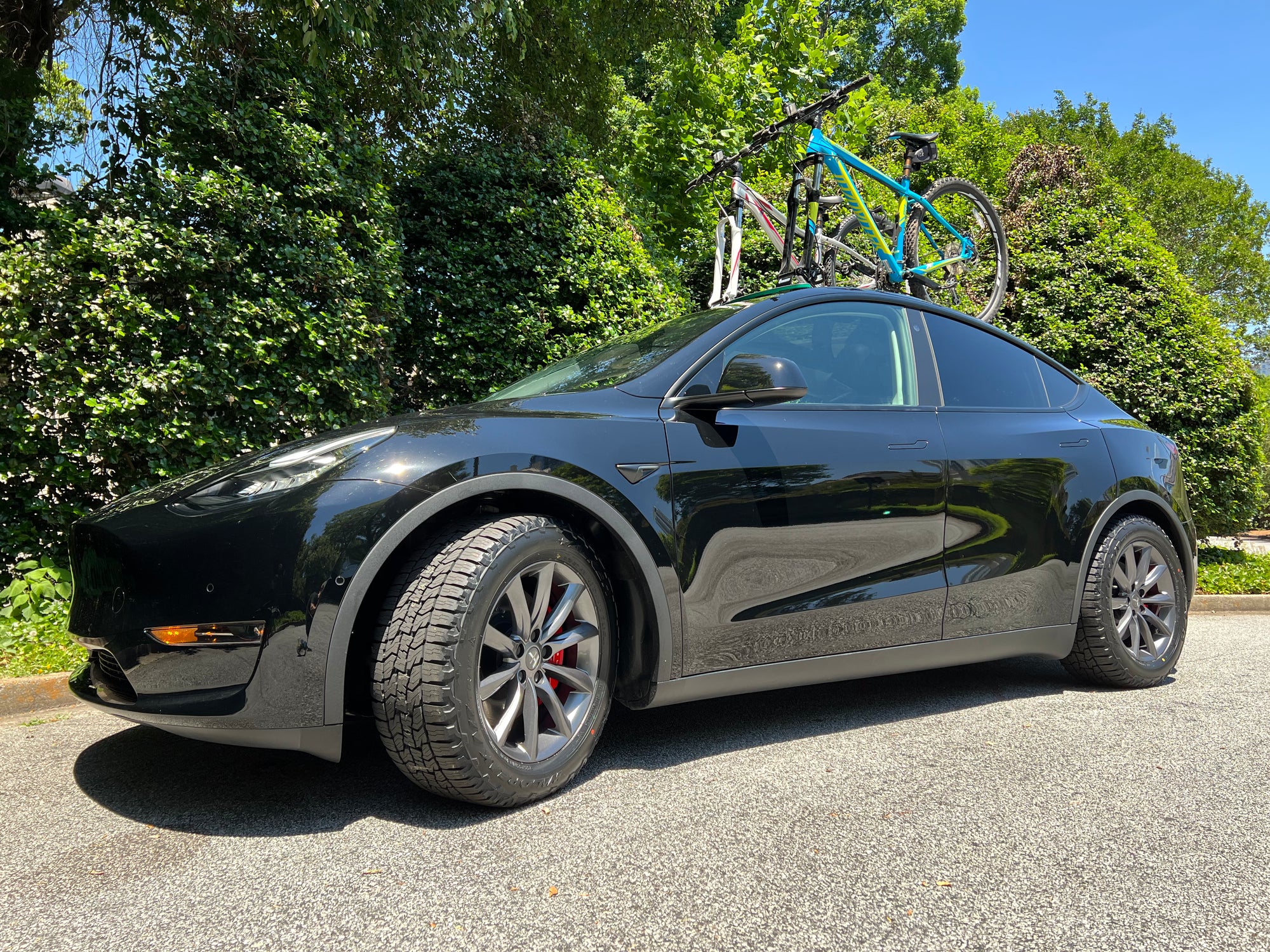 TST 18" Tesla Model Y Overland Adventure Wheel And Tire Package (Set Of 4)