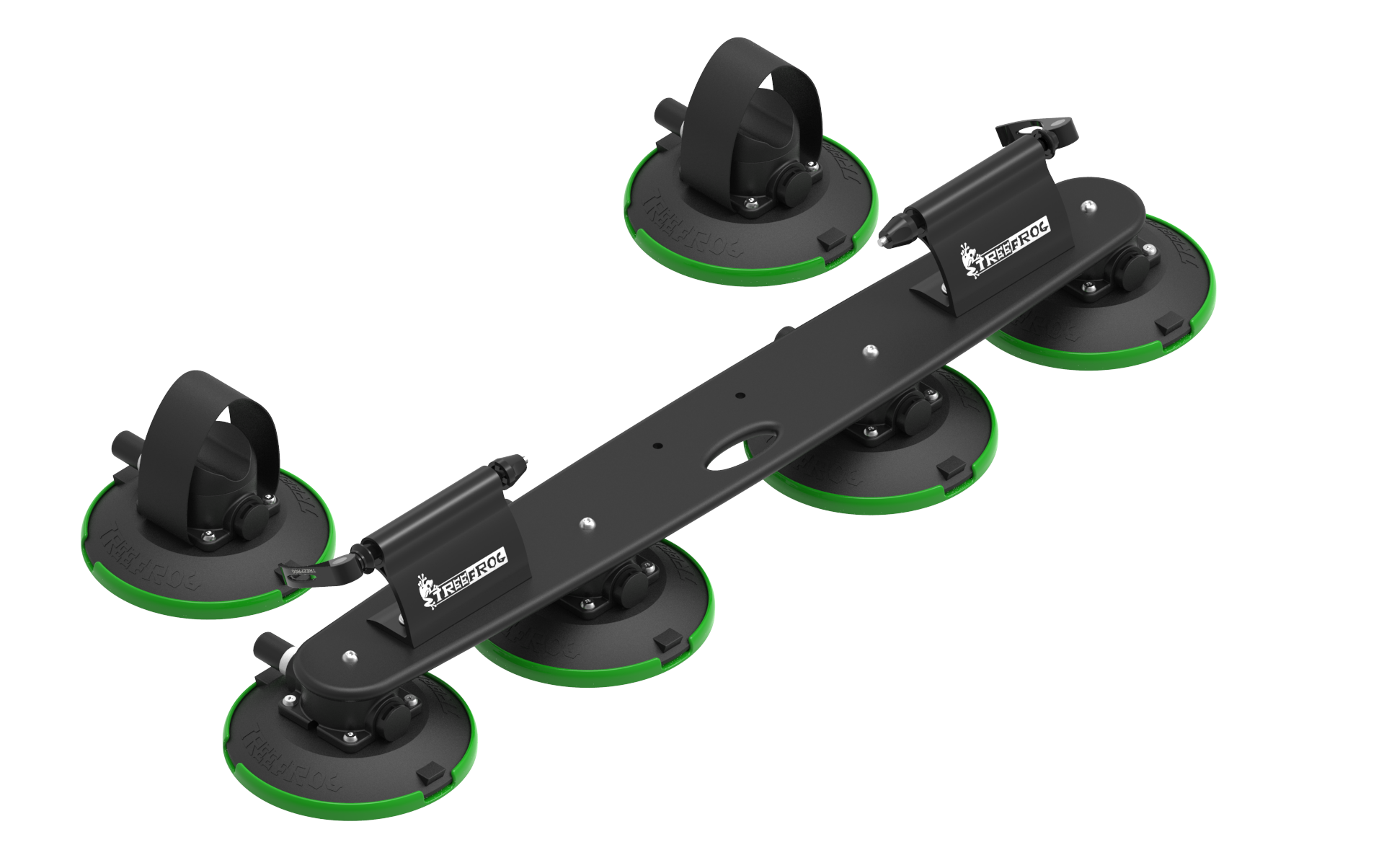 Tesla Vacuum Cup Quick Mount Roof Road & Mountain Bike Rack TreeFrog Elite 2 Double / Two Bicycle Carrier
