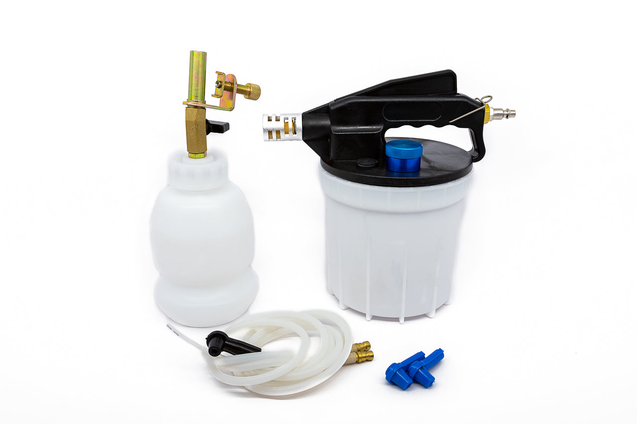 Tesla Brake Fluid Pneumatic Air Powered One-Man DIY Vacuum Bleeder & Filling Tool Kit