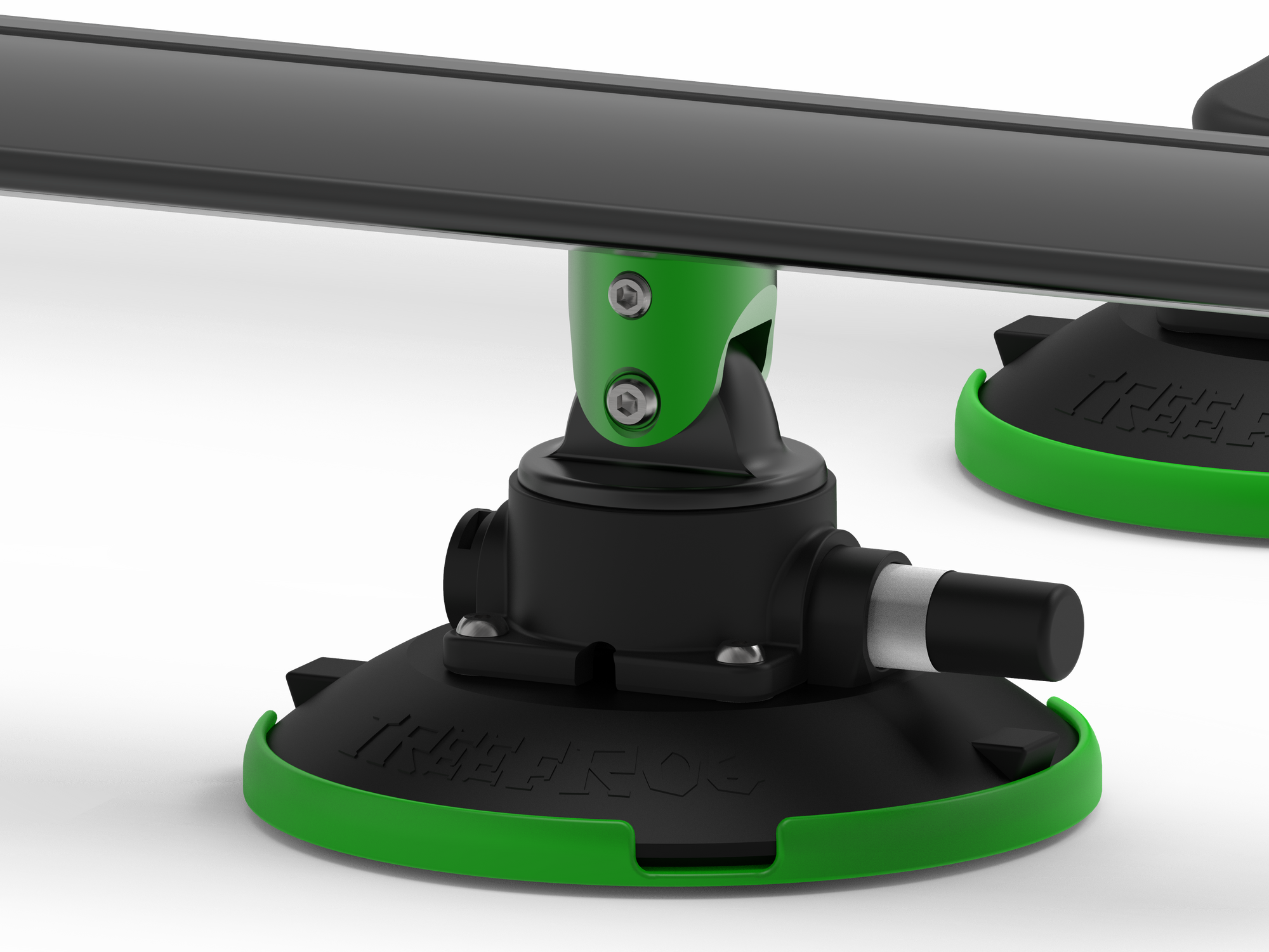 Tesla Vacuum Cup Quick Mount Black Crossbar Multi-Sport & Cargo TreeFrog Pro Roof Rack