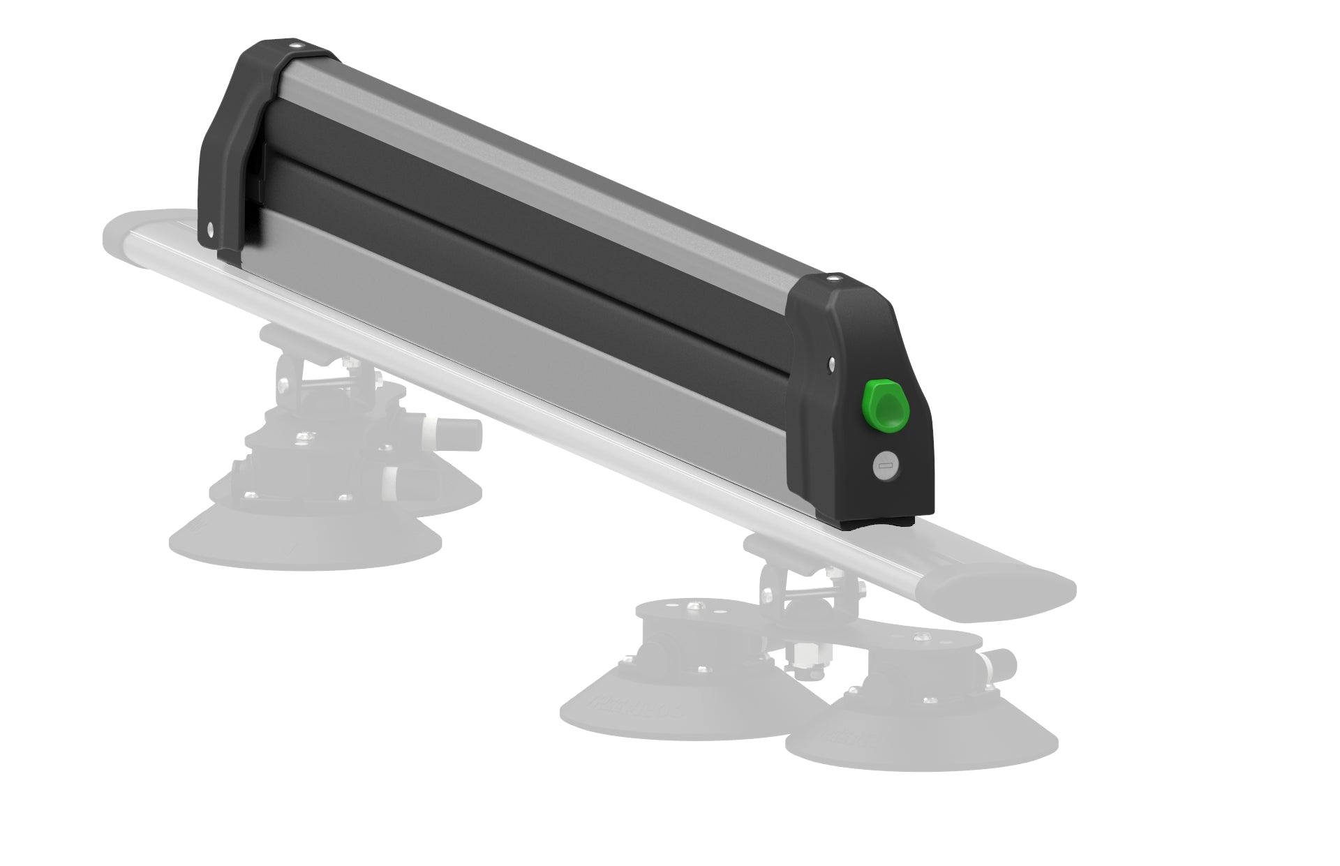 Tesla TreeFrog Pro Crossbar Mounted Ski & Snowboard Adapters