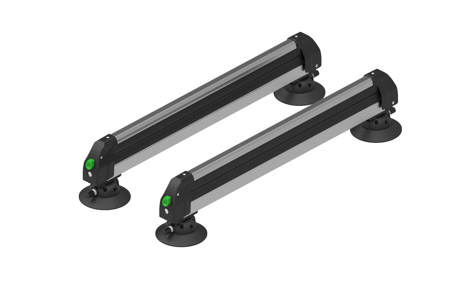 TreeFrog Pro Vacuum Cup Quick Mount Tesla Ski & Snowboard Carrier Roof Rack for Tesla Model S / X & 3 / Y