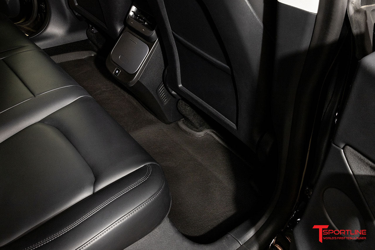 Tesla Model 3 MAXpider 3D Kagu All-Weather Custom Fit Floor Liner Mats (set of 3)